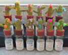 Innocent Smoothies Big Knit Hats - Cactus Pattern