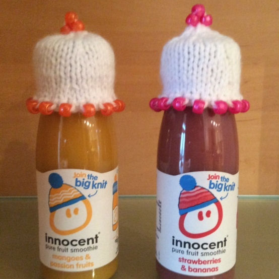 Innocent Smoothies Big Knit Hat Patterns Beady