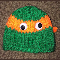 Innocent Big Knit Hat Patterns - Ninja Turtle