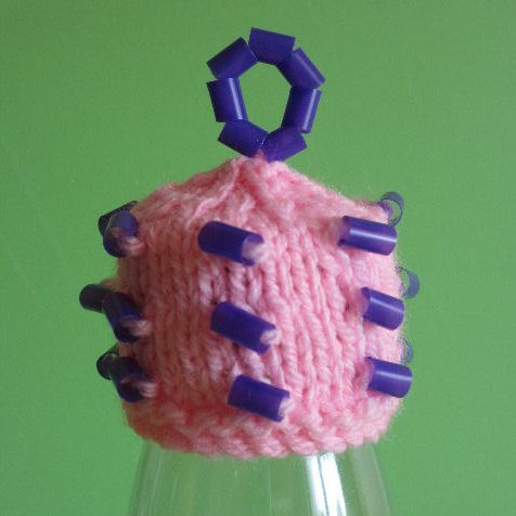 Innocent Smoothies Big Knit Hat Patterns - Straws Beads